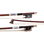 L'Archet Brasil silver-mounted Ipê viola bow