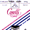 Crystal Violin E String - steel: Fort-high, Ball