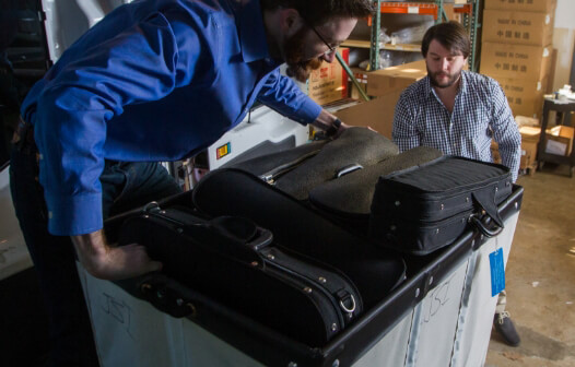 assorted instrument cases